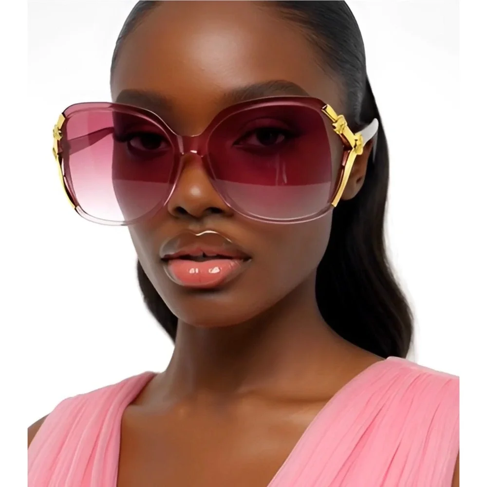 Sunglasses for Women‎ Cut Big Frame UV Protection Glasses Lentes Gafas Mujeres